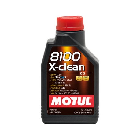 MOTUL 8100 X-clean 5W40 C3 1L